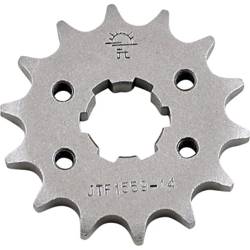 JT SPROCKETS Counter Shaft Sprocket - 14-Tooth JTF1559.14 by JT Countershaft Sprockets   Steel