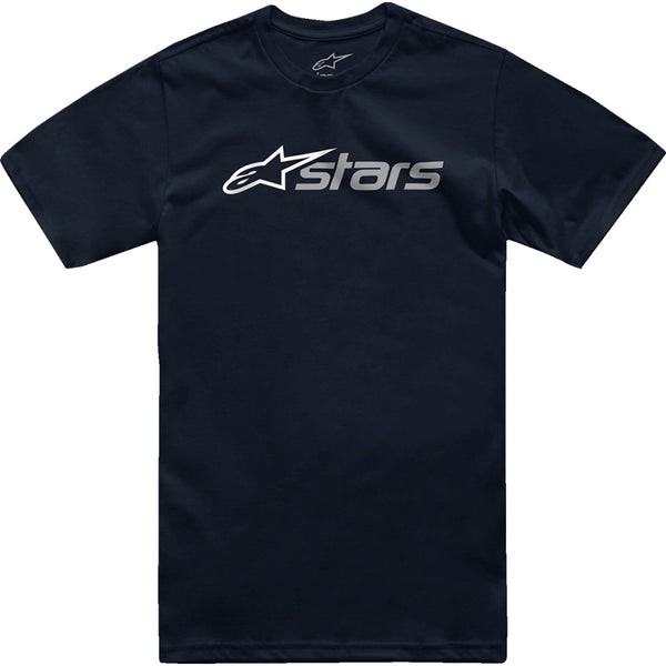 Alpinestars Blaze 2.0 T-Shirt - Navy/White/Gray - Large 1214-73108-7038-L