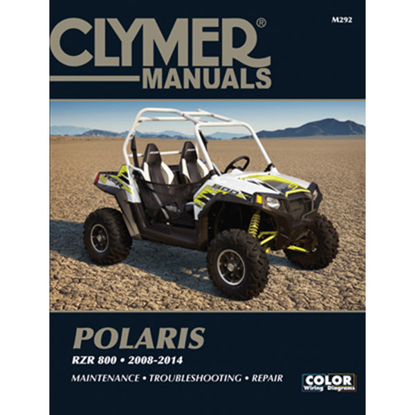 Clymer Manual - Polaris - RZR 800 '08-'14 CM292