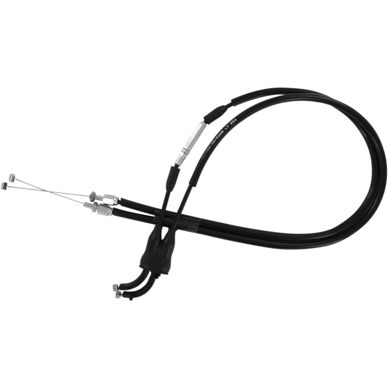 MOTION PRO Black Vinyl Throttle Cable - Push/Pull - Yamaha 05-0360 by Motion Pro