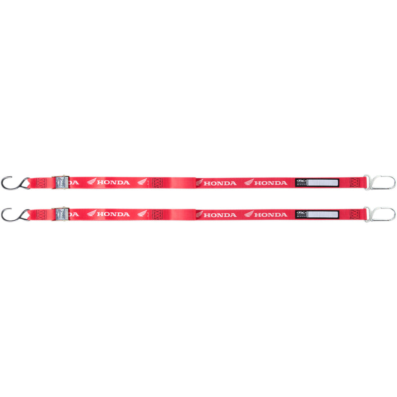 FACTORY EFFEX Tie-Downs - Red - Honda 22-45380