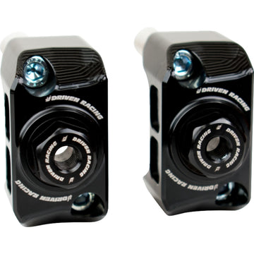 DRIVEN RACING Captive Axle Block - Black - ZX4 DRCAX-205BK