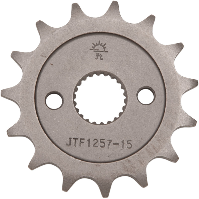 JT SPROCKETS Countershaft Sprocket - 15 Tooth JTF1257.15 by JT Countershaft Sprockets   Steel