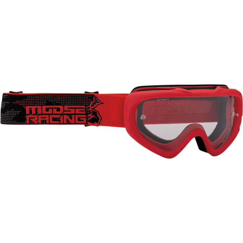 Moose Racing Youth Qualifier Goggles - Agroid - Red 2601-2661