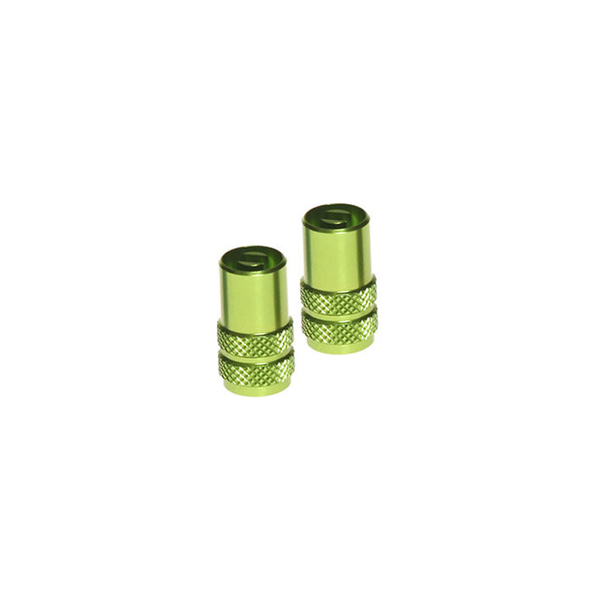 RFX Valve Caps 2pcs Green FXVC 30000 00GN