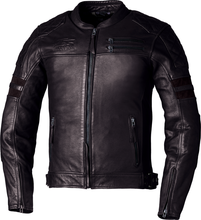 RST Iom Tt Hillberry 2 CE Leather Jacket - Brown - 3XL