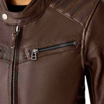 RST Women's Roadster Air D3O CE Leather Jacket - Brown - XL
