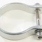 1.85" Strap Clamp Silver