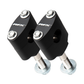 Handlebar Mount Kit 1 1/8" Black Hon/Kaw