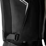 RST S1 D3O Leather CE Jacket - Black/White - 3XL