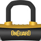 Boxer 8046 Disc Lock With Disc Reminder Black/Yellow