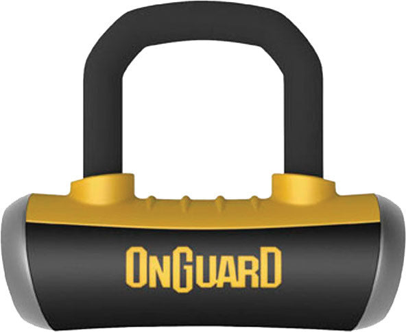 Boxer 8046 Disc Lock With Disc Reminder Black/Yellow