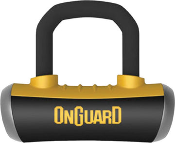 Boxer 8046 Disc Lock With Disc Reminder Black/Yellow