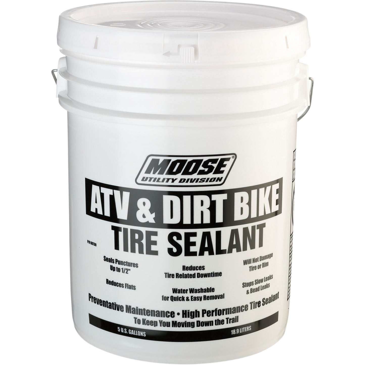 MOOSE UTILITY Tire Sealant - 5 U.S. gal. - Pail 60730