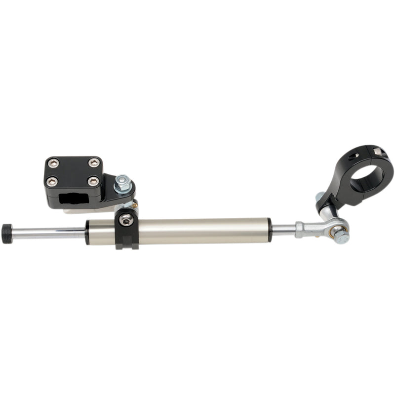Moose Racing 11-Way Steering Stabilizer - Rebuildable - Black BTS-ERB53-BK