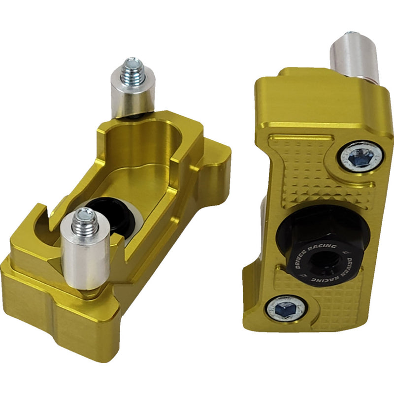 DRIVEN RACING Captive Axle Block Sliders - Gold DRCAX-204GD