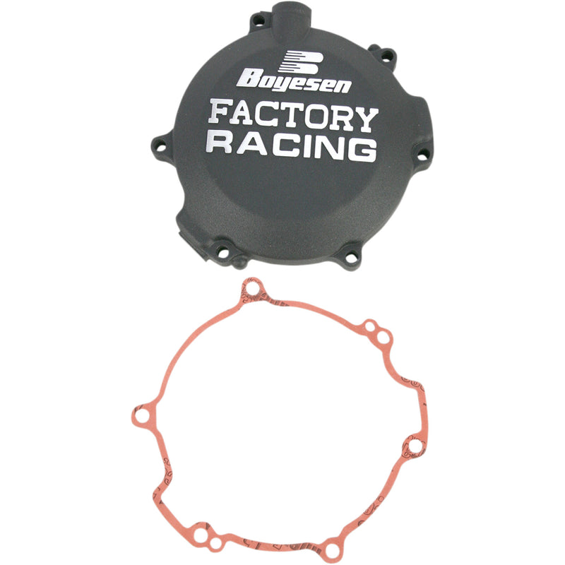 BOYESEN Clutch Cover - Black - Kawasaki/Suzuki CC-10B