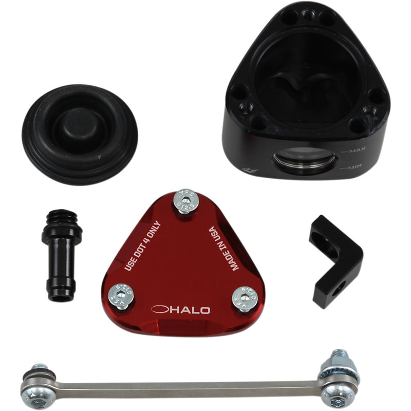 DRIVEN RACING Rear Brake Fluid Reservoir - Red DRRBE-01-RD