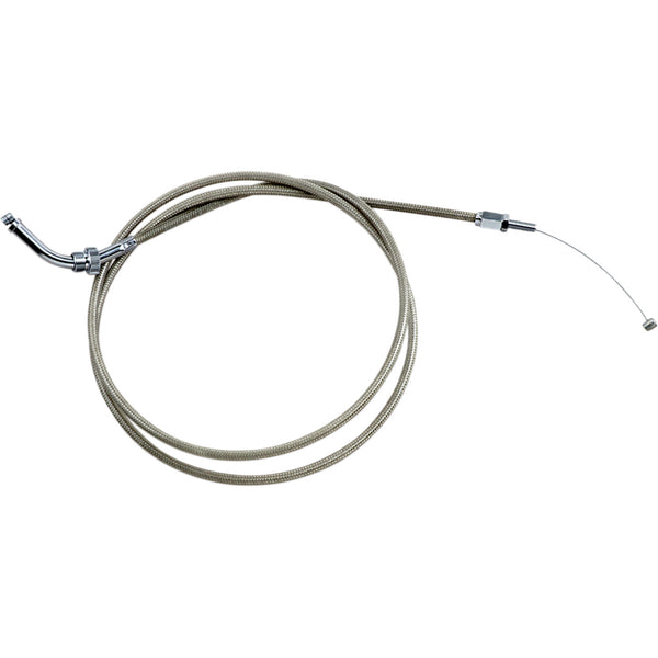 Motion Pro Throttle Cable - Push - VTX18 - Stainless Steel 62-0418