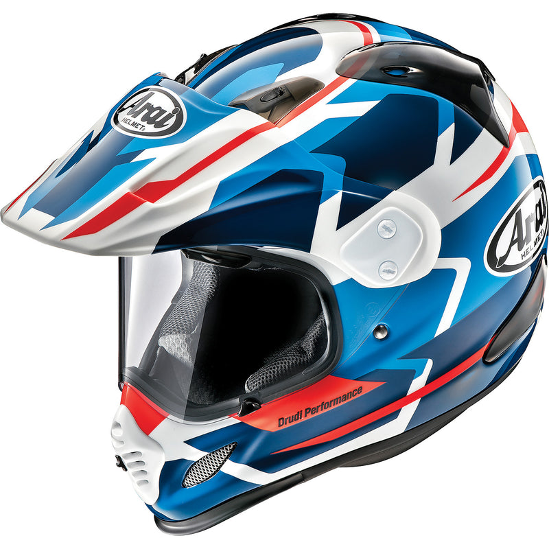 ARAI HELMETS XD-4 Helmet - Depart - White/Blue - XS 0140-0232 by Arai Helmets Dual S PO Rt Helmets