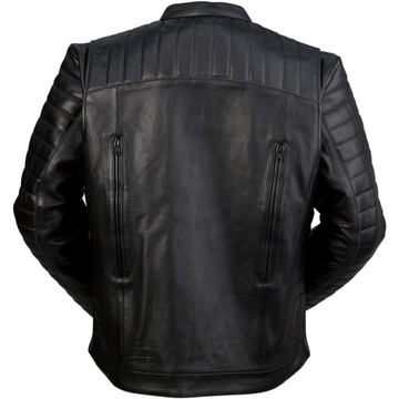 Z1R Artillery Leather Jacket - Black - Small 2810-3773