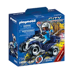 Playmobil City Action police ATV toy set packaging on a white background