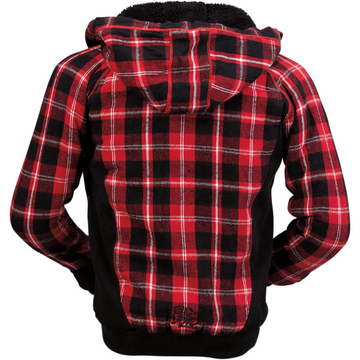 Z1R Women's Lumberjill Jacket - Red/Black - Large 2840-0122