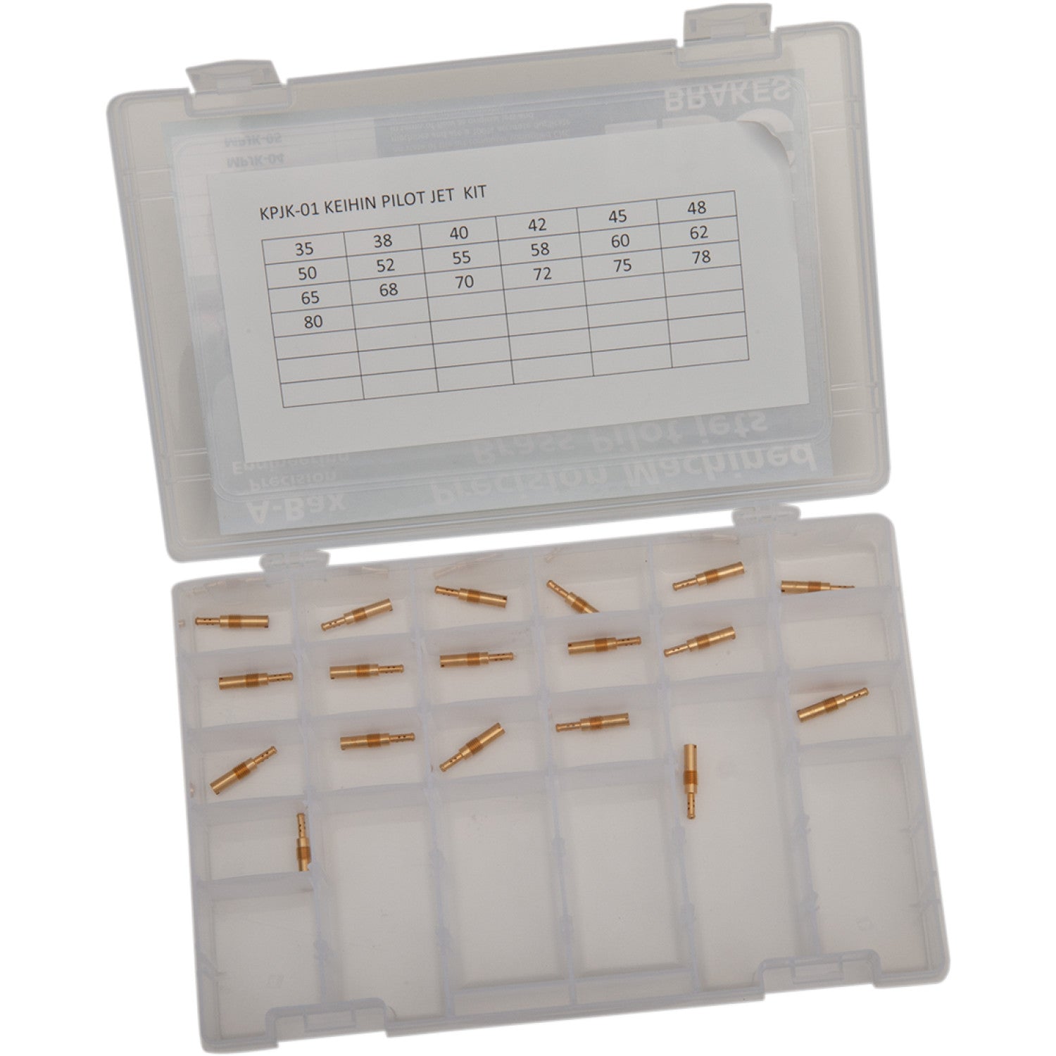 EBC Dealer Pilot Jet Kit - Keihin KPJK-01 | Carburetor Pilot Jets