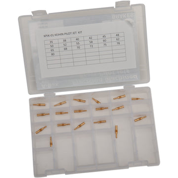EBC Dealer Pilot Jet Kit - Keihin KPJK-01 | Carburetor Pilot Jets
