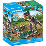 Playmobil dinosaur toy set packaging on a white background
