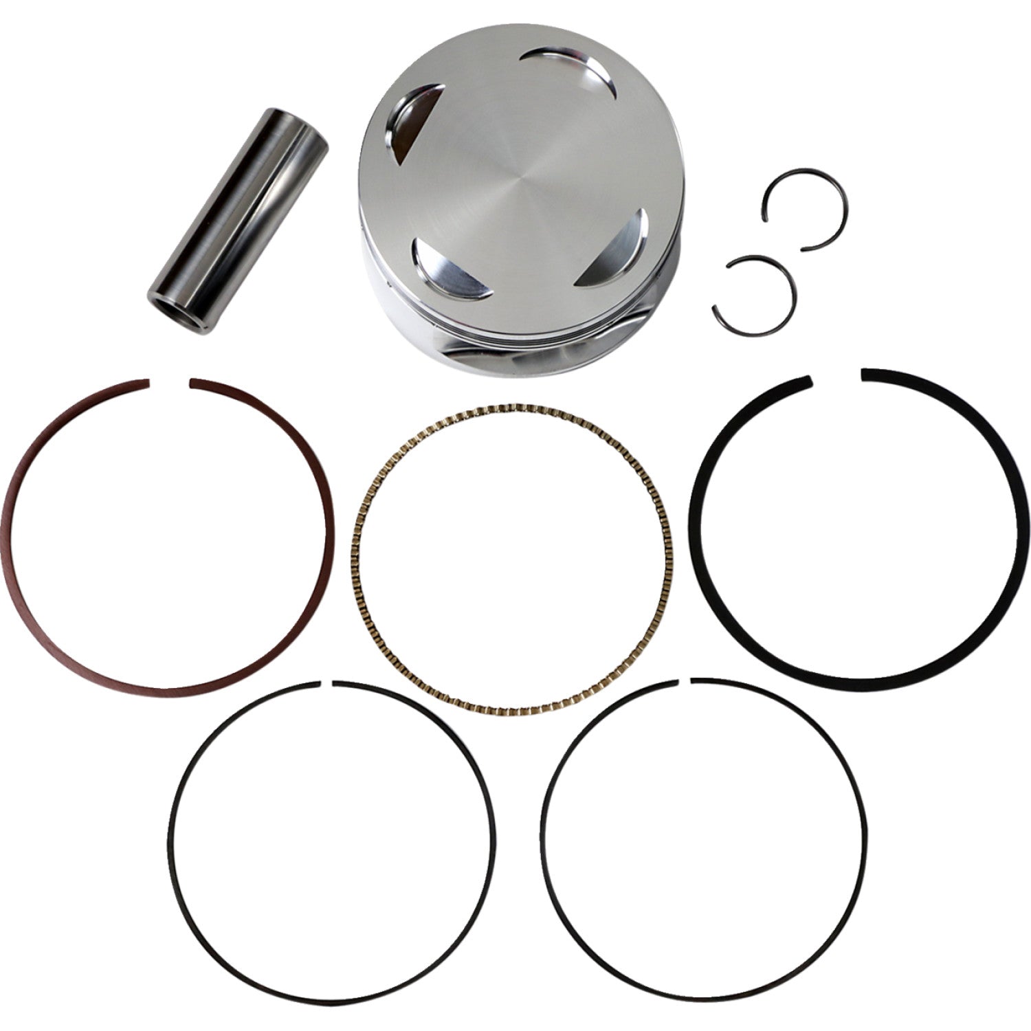 JE Pistons Piston Kit - 10.5:1 - Honda 300276 | JE Pistons | Piston & Ring Kits