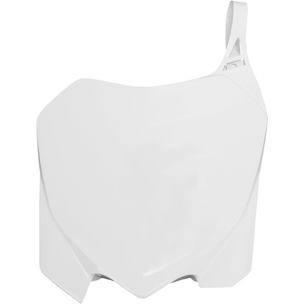 Acerbis Front Number Plate - White 2141850002