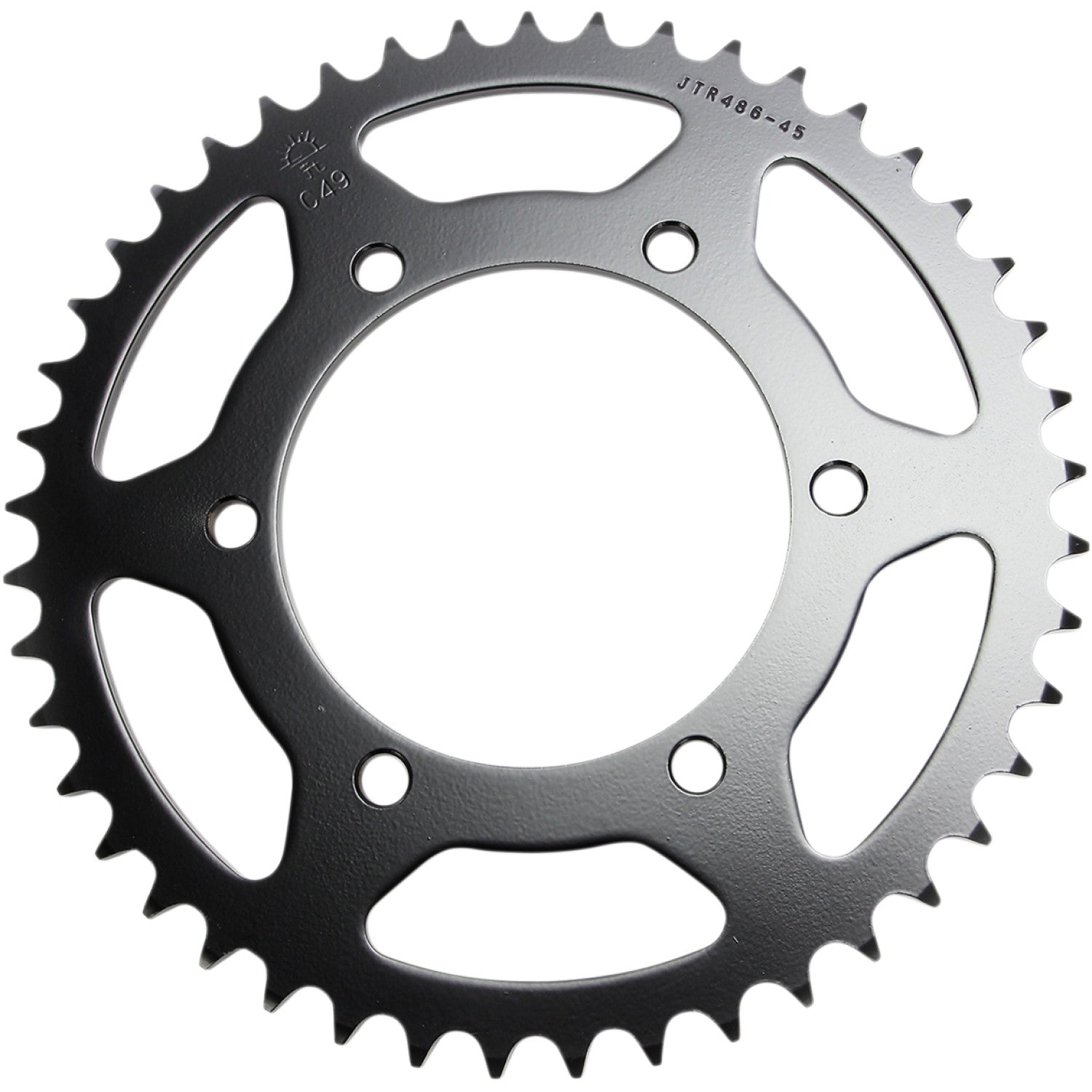 JT SPROCKETS Sprocket - Rear - Kawasaki/Yamaha - 45-Tooth JTR486.45 by JT Rear Sprockets   Steel Type