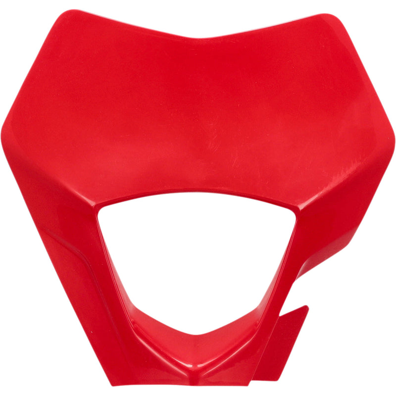 Acerbis Headlight Mask - Red - Gas Gas 2872770004