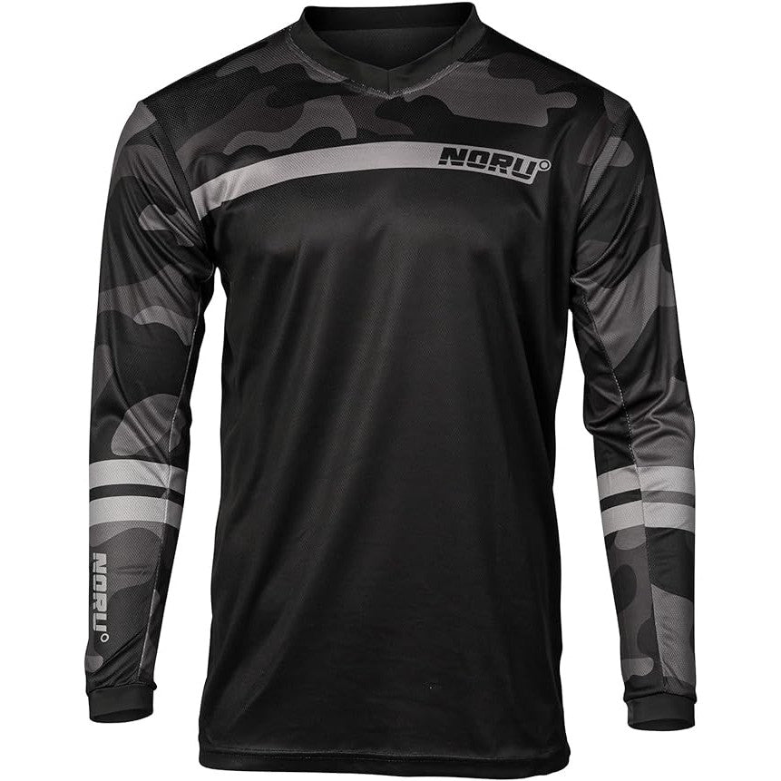 Noru Sugo Jersey Black Camo MD