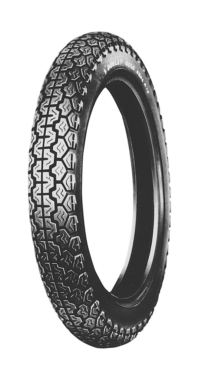 Dunlop Tire K70 Front 3.50-19 Tt 57P Bias Tl