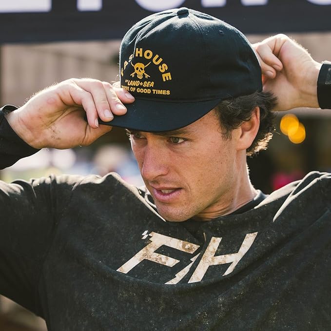 Fasthouse Break Hat Black