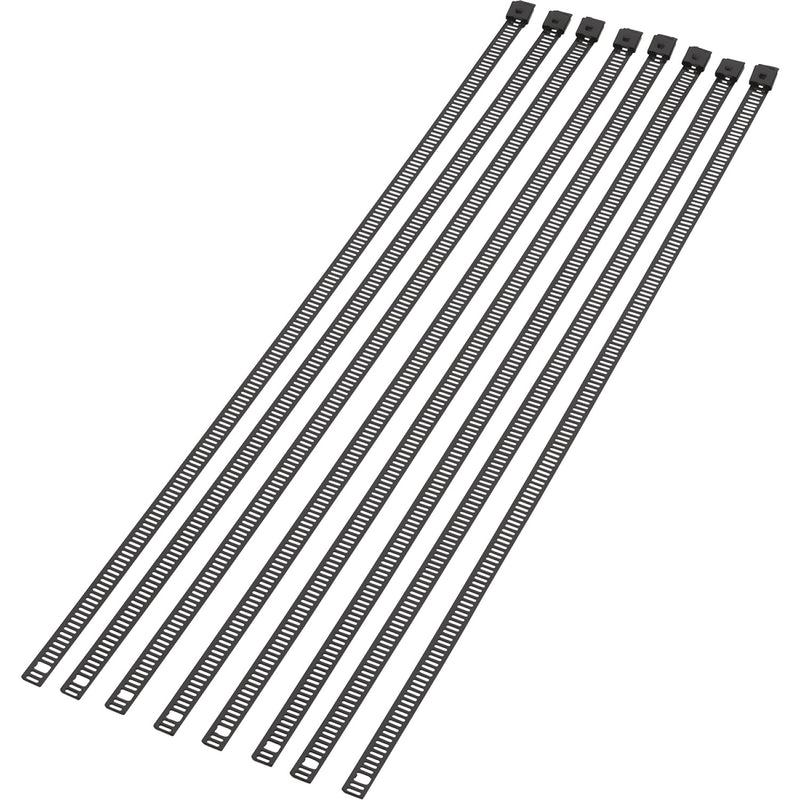 Moose Racing Cable Tie - Black - 14" - 8 Pack 304-0516