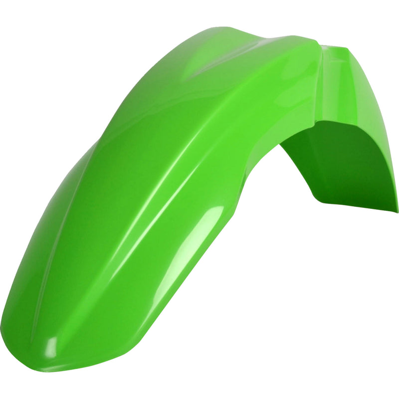 POLISPORT Fender - Front - Green - KX 250F/450F 8572800001 by Polisport