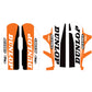 FACTORY EFFEX Fork Guard Graphic - KTM 17-40506