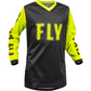 Fly Racing Youth F-16 Jersey Black/Hi-Vis - Y XLarge by WPS