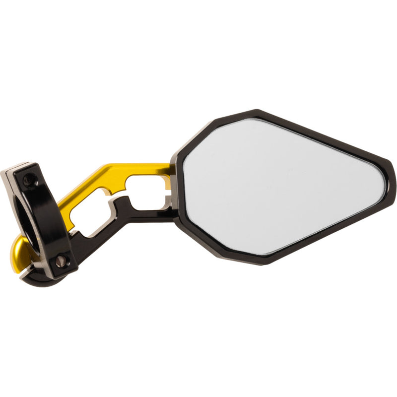 DRIVEN RACING Mirror - D-Axis - Side View - Hexagon - Gold - Each DXM-GD