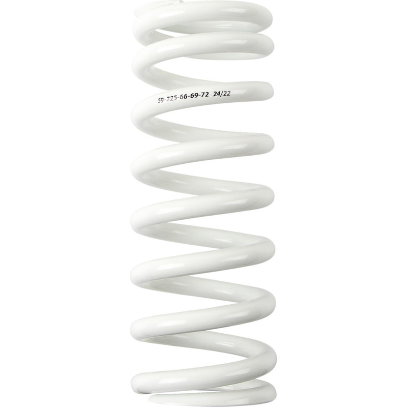 Moose Offroad Shock Spring - 59 mm OD - 66/69/72 n/mm - White 1312-1016