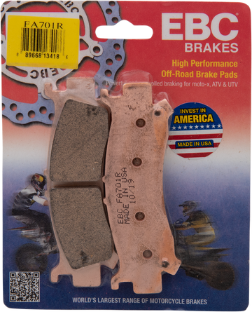 EBC Sintered "R" Brake Pads FA701R