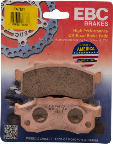 EBC Sintered "R" Brake Pads FA712R