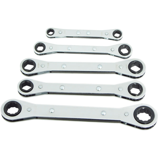 Lang Tools Wrench Set - Ratcheting - SAE RB-5