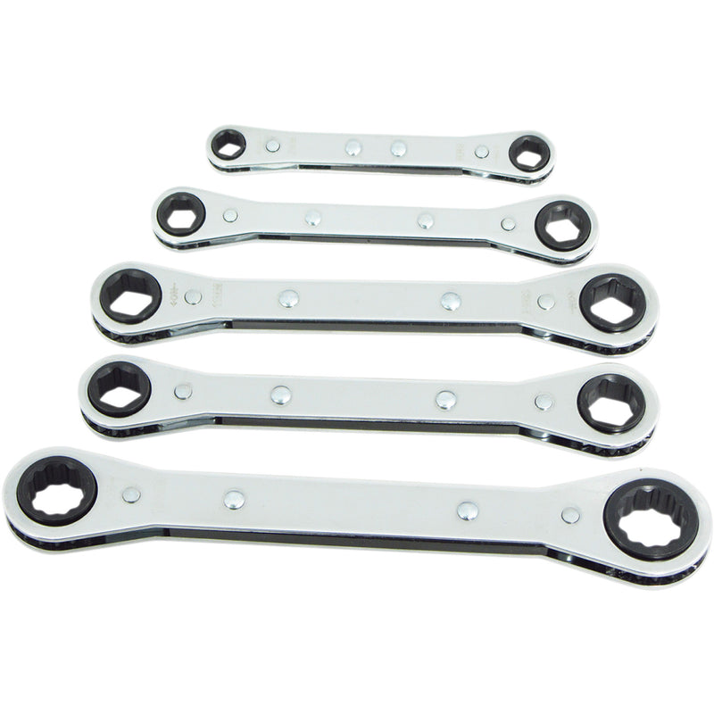 Lang Tools Wrench Set - Ratcheting - SAE RB-5 | Lang Tools | Miscellaneous Tools