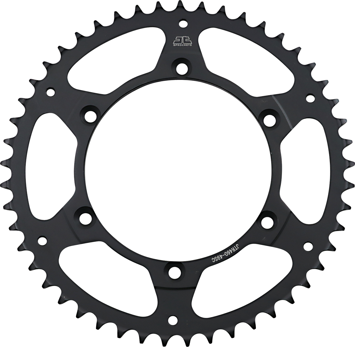 JT SPROCKETS Rear Sprocket - 49-Tooth - Kawasaki JTR460.49SC by JT Rear Sprockets   Steel Type