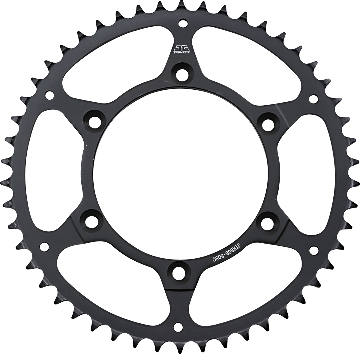 JT SPROCKETS Rear Sprocket - 50-Tooth - Kawasaki/Suzuki JTR808.50SC by JT Rear Sprockets   Steel Type