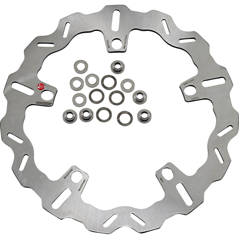 BRAKING Brake Rotor - Front - WH7004 WH7004